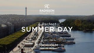 A Perfect Summer Day Seen From the Radisson Collection Strand Hotel, Stockholm