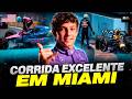 ANTONELLI VENCE DISPUTA COM NORRIS, LECLERC VACILA, RUSSELL SOME EM ÓTIMO GP MIAMI