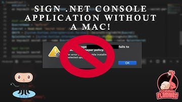 How to Sign  NET Console Application for Mac Using GitHub Actions
