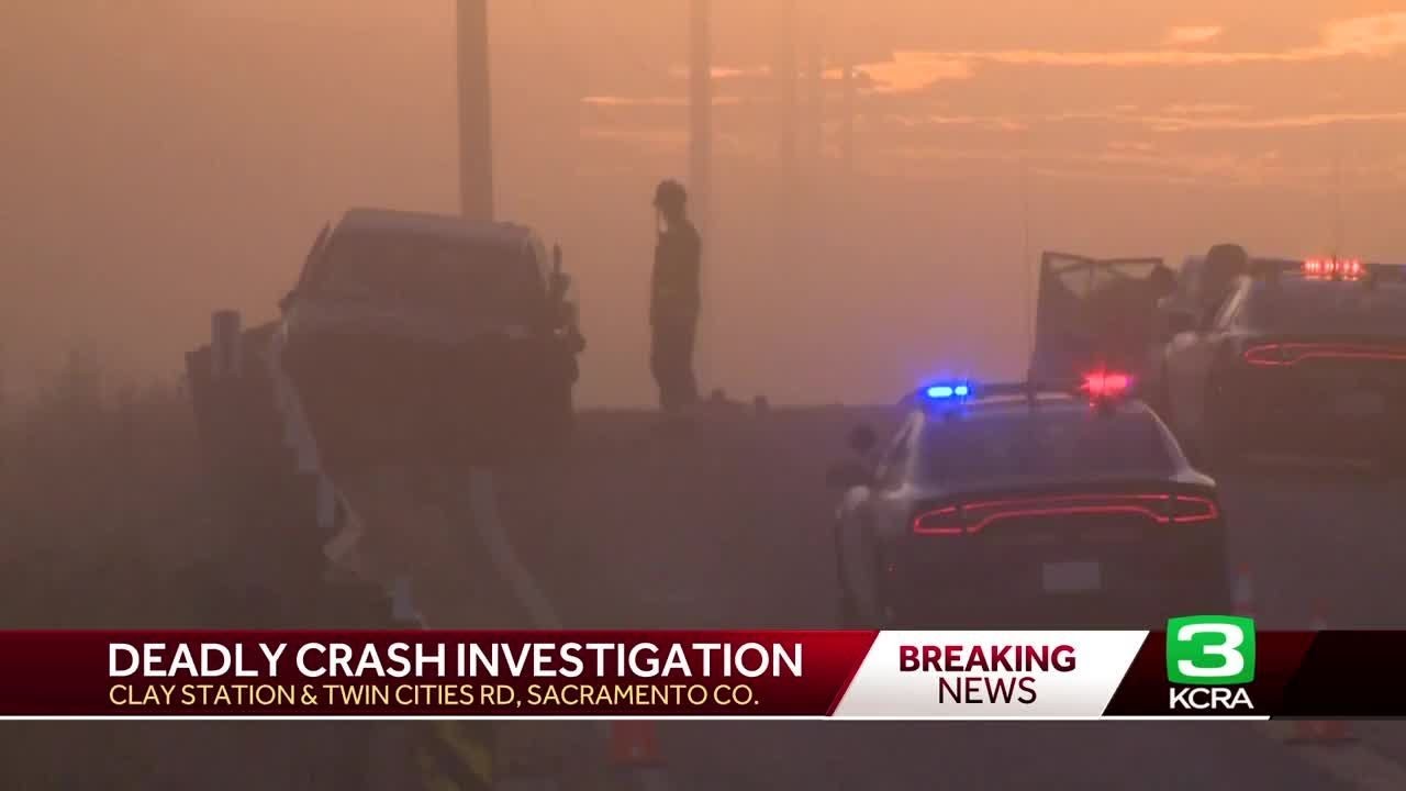 1 killed in rollover crash in Sacramento County, CHP says - YouTube