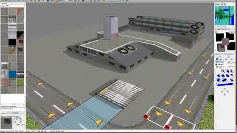 Top Down City game: Map editor - building part of a map