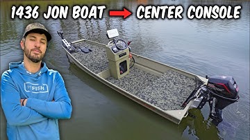 Bass Pro Shops Wanted $20k. So I Built One Myself... (Custom Tracker 1436 Skiff/Center Console)