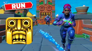 Temple Run Map in Fortnite with Creative Code!