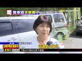 獨家》 颱風夜臨停邊坡旁 轎車遭樹幹貫穿砸毀@newsebc