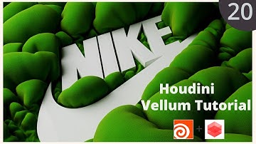 Nike Vellum Cloth - Houdini Vellum Tutorial 20