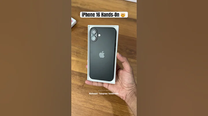 iPhone 16 *FIRST LOOK* 🤯 - DayDayNews