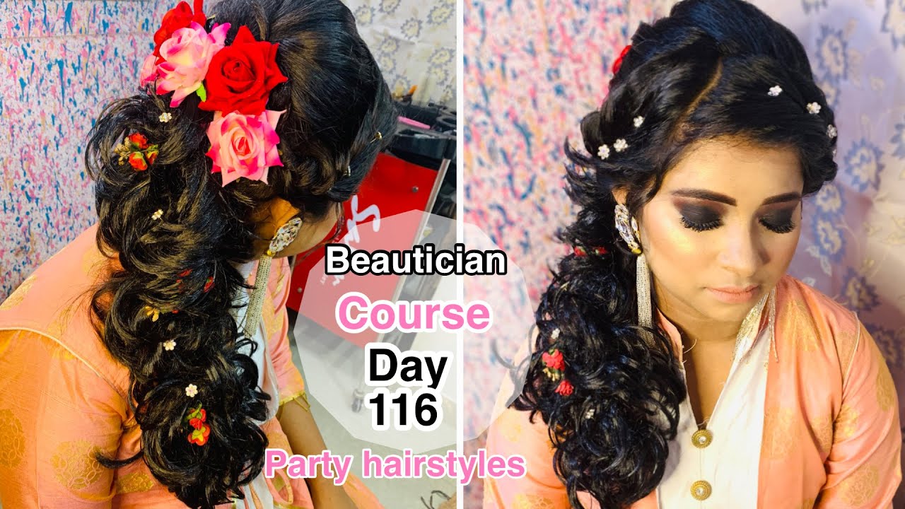 असली फूल से अपने बालों को कैसे स्टाइल करें? | Easy Hairstyles Using Real  Flowers | Be Beautiful - YouTube