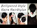 Gajra hairstyles bollywood style  simple easy  elegant gajra hairstyle  yashasvi vyas