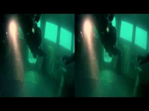 3D GoPro Wreck Diving - Ex HMAS Adelaide Wreck Div...