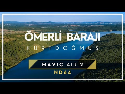 Ömerli Barajı - Kurtdoğmuş | DJI Mavic Air 2 HDR  + ND64 | Drone 4K