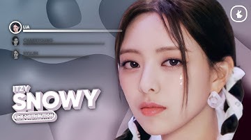 ITZY "SNOWY" - (Line Distribution) // Color Coded - @fskpop