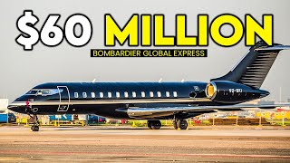 Exclusive Look! Inside the UltraLuxurious Bombardier Global Express Private Jet!