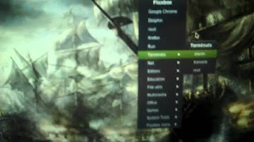 MSI U135 running Slackware 13.1 Fluxbox (taken using Flip Video)