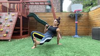 Quadruped Kick through