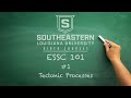 ESSC 101 #1 - Tectonic Processes