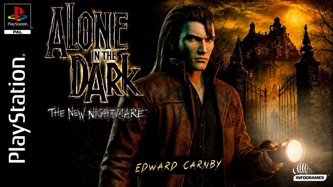 Alone in the Dark The New Nightmare PS1 Canpaña Edward Carnby - YouTube