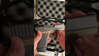 Glock 43 FDE #glock #glock43 #texas #edc #9mm #fde #concealcarry #pocketrocket #armory #guns