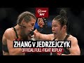 Greatest title fight ever  zhang weili v joanna jedrzejczyk  ufc 248 fullfight replay