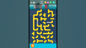 Smart puzzles pipes very hard level 48 #how to solve pipes level 5-48