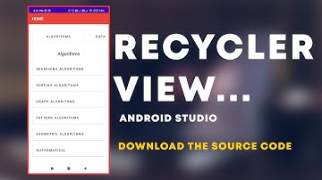 Android RecyclerView in Hindi | Recycler view | RecyclerView | Download the Source code