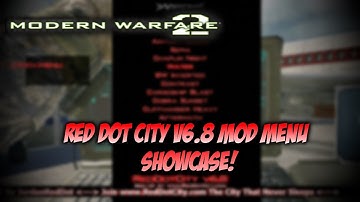 MW2 OLD SCHOOL MODS! (RED DOT CITY V6.8) MOD MENU SHOWCASE! + download!
