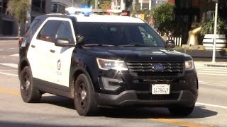 LAPD Hollywood Unit Responding x2