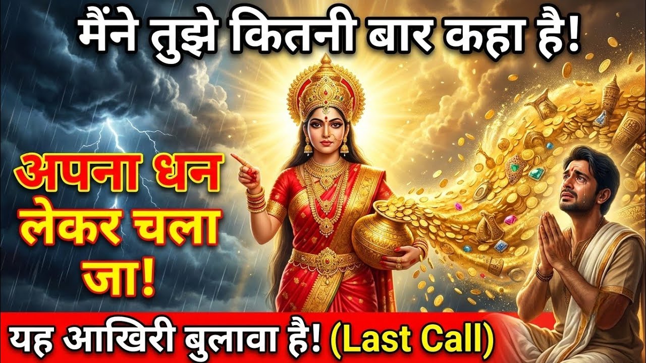 मैने तुझे कितनी बार कहा है अपना धन लेकर चला जा #maa #motivation