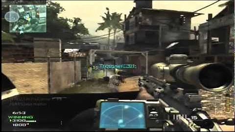 Mw3 Quick scope at village