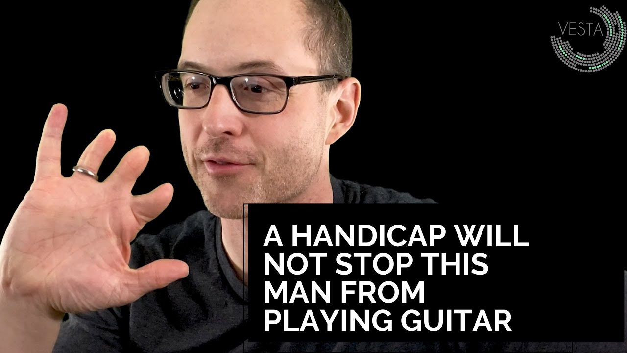 A Permanent Handicap Will Not Stop This Man From Playing Guitar