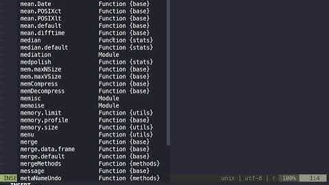Analyzing data in the terminal with vim and byobu. Works for R, python, Stata, julia, and others.