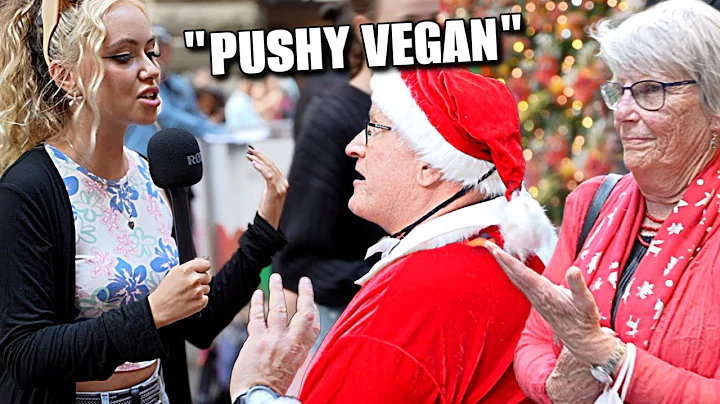 Vegan Debates CRAZY Santa & Grills Christmas Shopp...