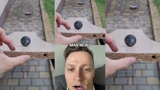 Steel Ball VS Glass Bottles | Man News screenshot 5