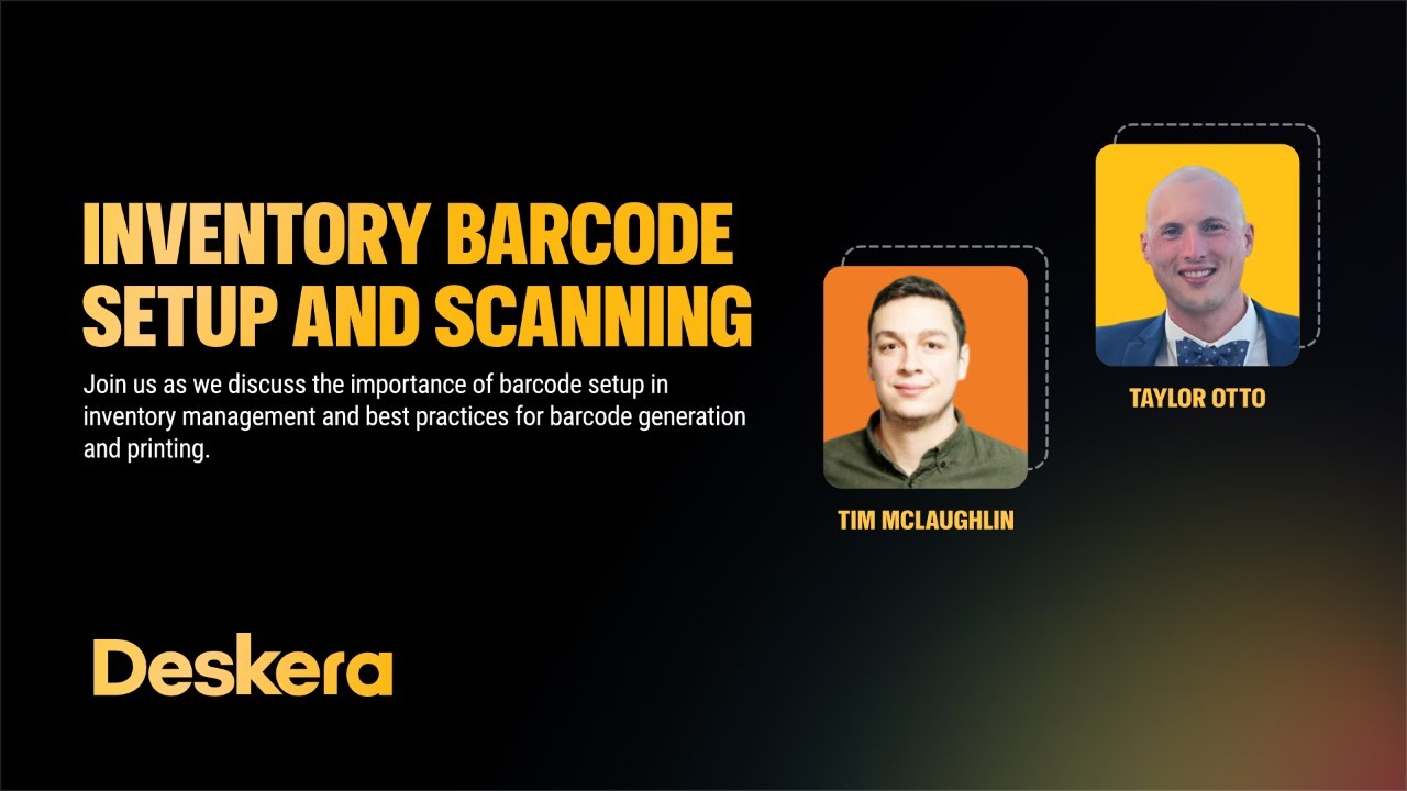 Inventory Barcode Setup and Scanning - YouTube