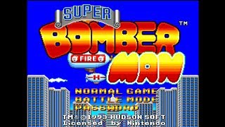 Super Bomberman - Demo / Attract Mode (1080p)