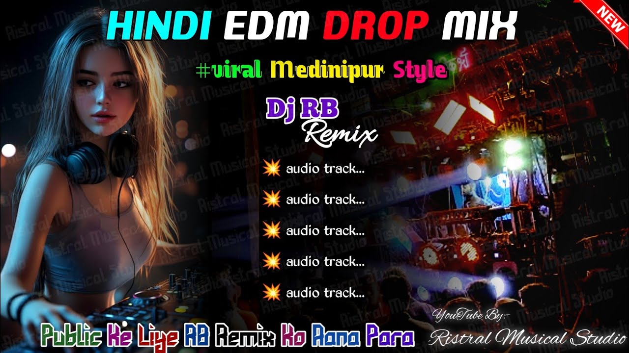 HINDI UNIQUE STYLE EDM DROP MIX 💥 HINDI EDM DHAMAKA DANCE MIX 💥 DJ RB REMIX