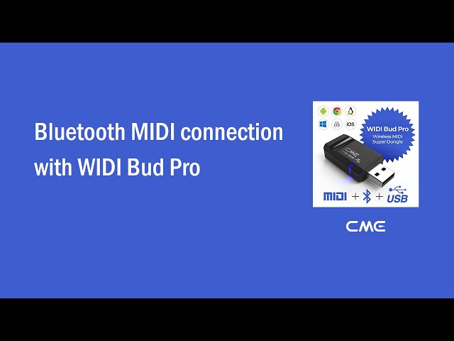 CME WIDI Bud Pro Wireless MIDI USB Dongle