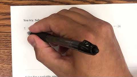 1.5 Rewriting Equations and Formulas