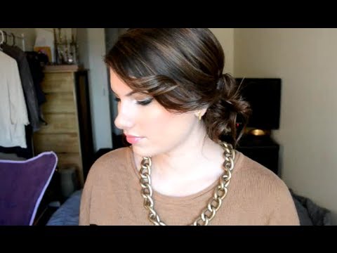 easy-messy-side-bun-for-the-holidays