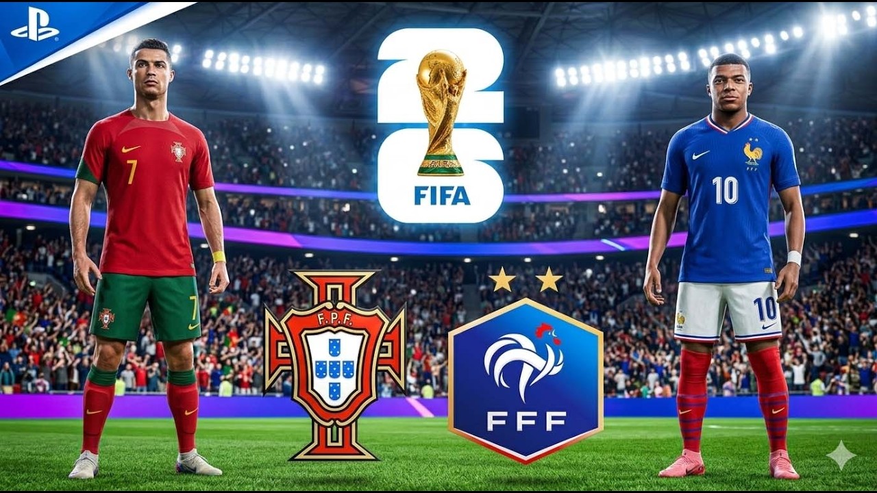 FC 26 - Португалия против Франции Роналду против Мбаппе Полный матч чемпионата мира по футболу FI...