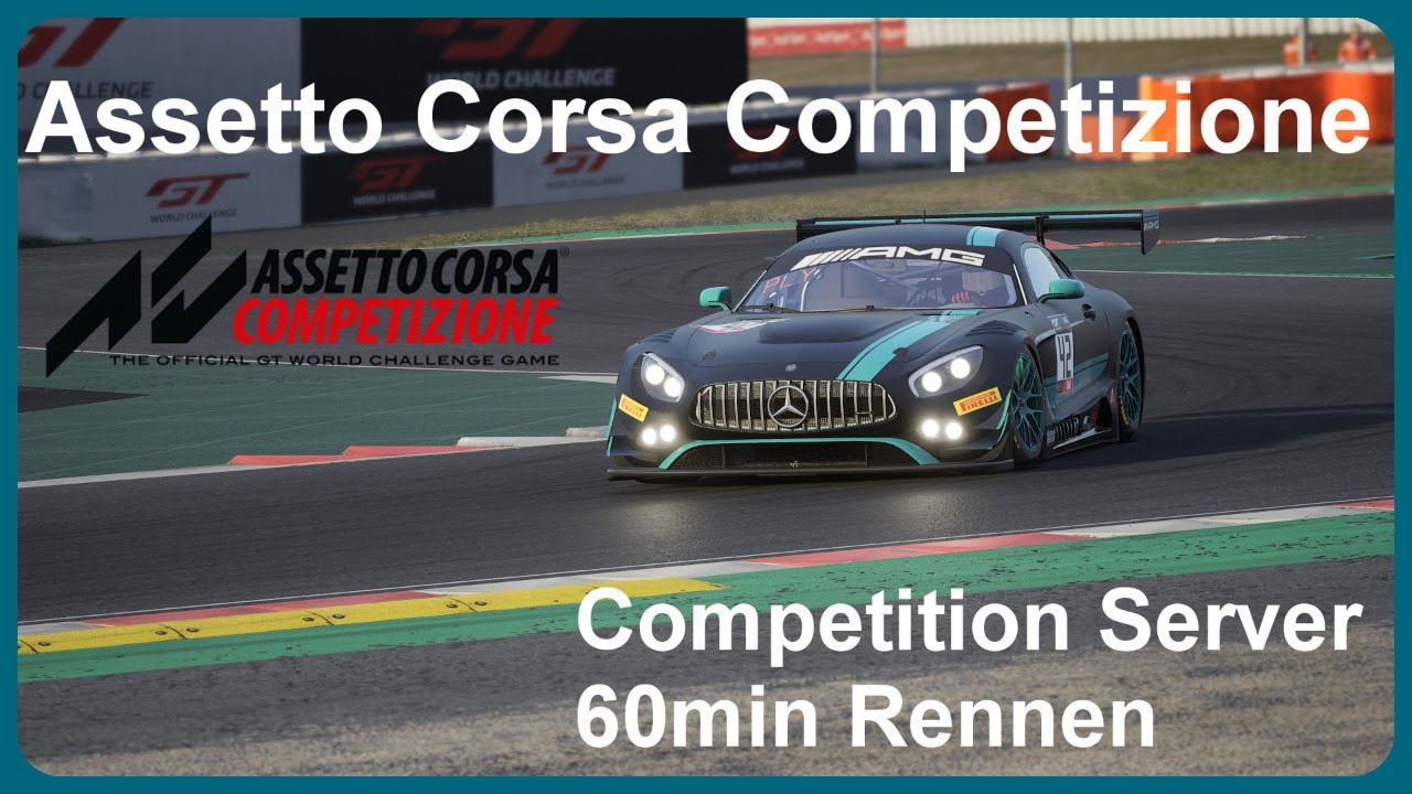 Assetto Corsa Competizione Competition Server Rennen 60min Youtube