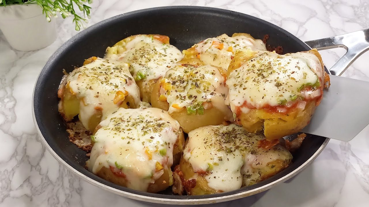 لو عندكوا بطاطس جربوا الوصفة الجديدة دي هتنبهروا بالنتيجة/ بطاطس سهلة وسريعة واقتصادية