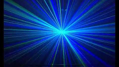 5W RGB ILDA Laser test