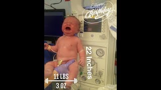 11 lb 3 oz Baby Boy First 30 days
