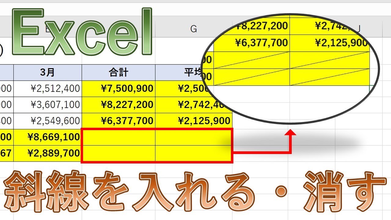 エクセル 斜め線の引き方, エクセル斜め線を引いたセルの罫線を消す方法 – PJCJZY