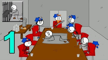 Escaping The Prison Henry Stickman - Gameplay Walkthrough Part 1