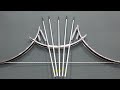 Bisiklet jantndan bakn ne yaptm  bow making from bicycle rim  bicycle and arrow shooting bow