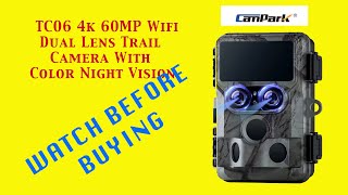 Campark TC06 Trail cam with starlight night vision
