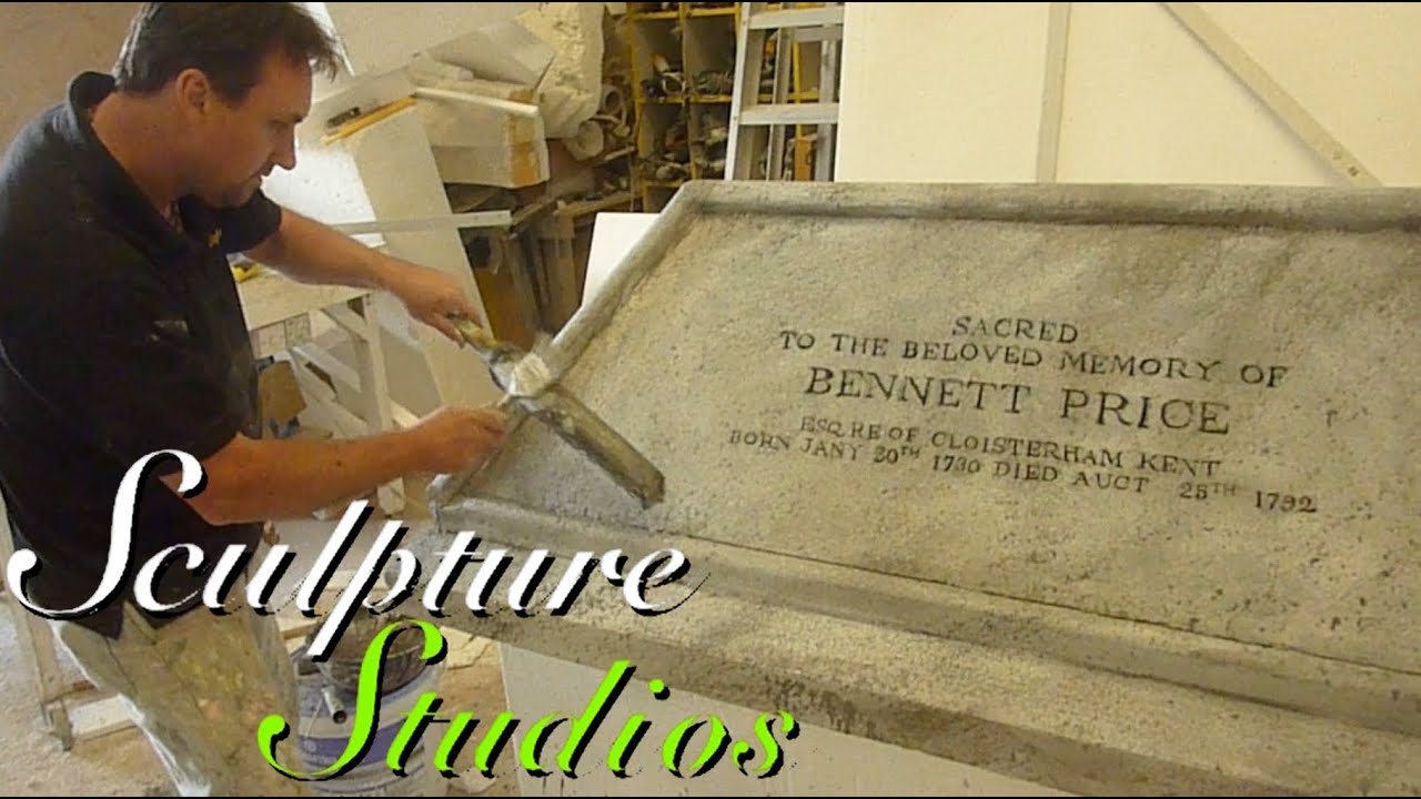 Polystyrene Styrofoam Tombstones by Sculpture Studios - YouTube