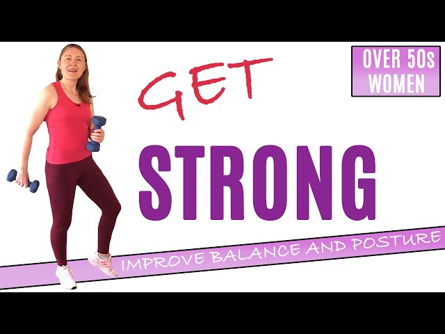 15 Minute Full Body Workout for Women Over 50 - Strength & Balance! 