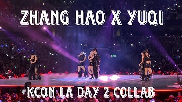 Zhang Hao x Yuqi Special Stage ☆ Kcon LA Day 2